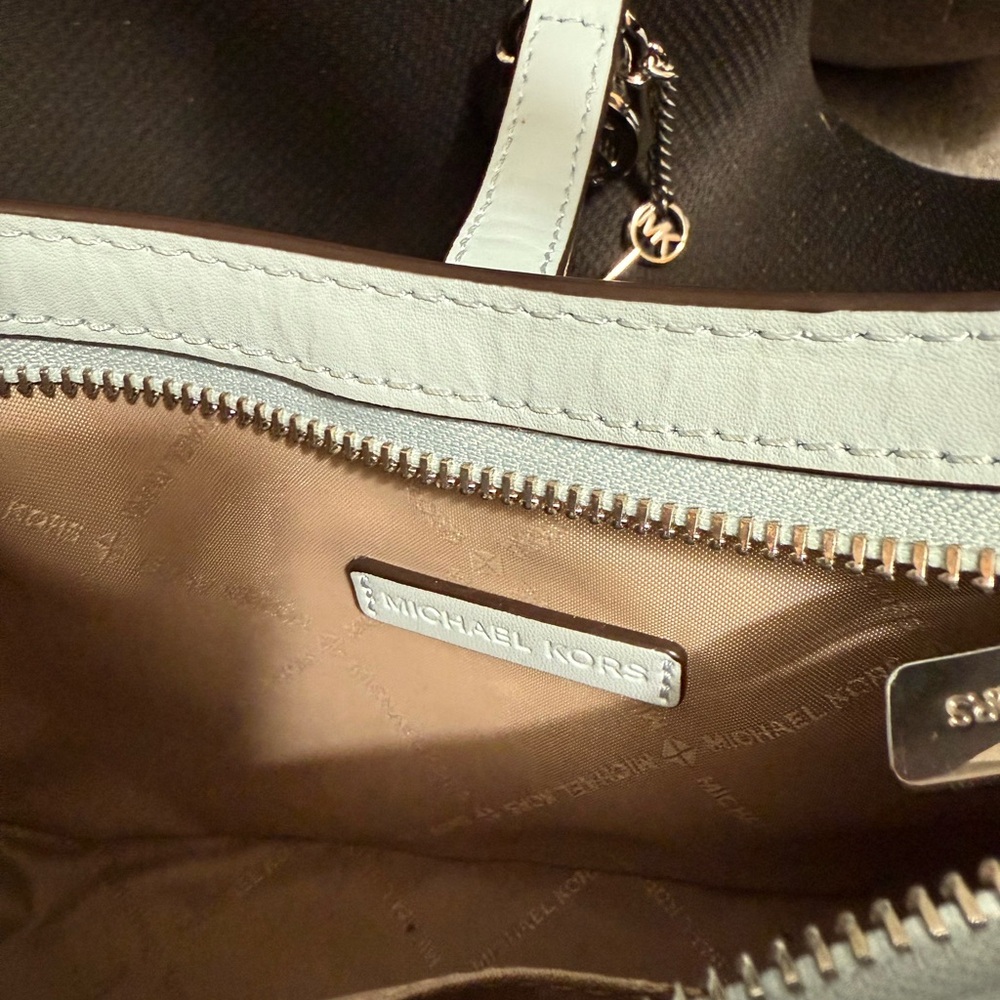 Michael Kors Baby Blue Shoulder Bag - Picture 3 of 4